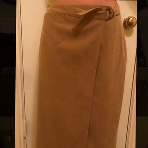 Talbots Midi Wrap Skirt